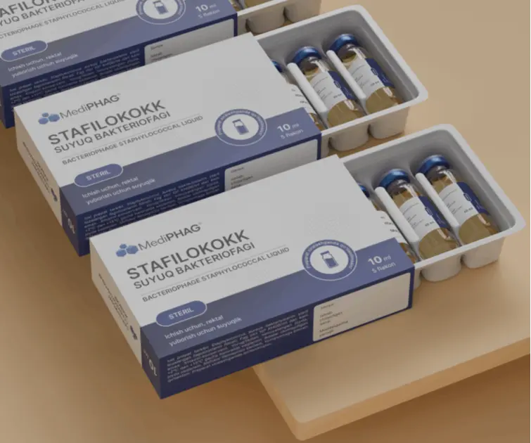 Бактериофаг Стафилококковый жидкий “MediPHAGE”